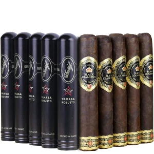 Slam Pack: Davidoff Yamasa Robusto Tubes vs Diamond Crown Black Diamond Marquis (Assorted Sizes / 10 Pack)