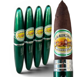 La Aurora Preferidos Emerald No. 2 Tubos Double Perfecto (5x54