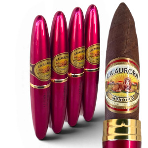 La Aurora Preferidos Ruby No. 2 Tubos Double Perfecto (5x54 / 4 Pack)