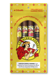 La Gloria Cubana Fresh Pack Sampler(Assorted Sizes / 4 Cigars)