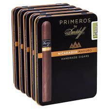 Davidoff Nicaragua Primeros Maduro Tin (4.13x34 / Tin 6 / Pack 5 / Unit)