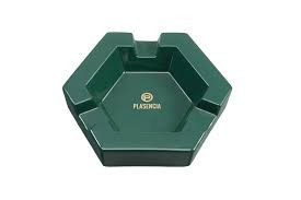 Plasencia Ceramic Ashtray Green