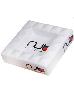  Nub Cigars Large White Ceramic Ashtray
