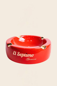  El Septimo Fabuloso Ashtray Red