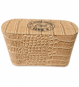 La Gloria Cubana Estelí Serie R Crocodile-Embossed 6 Cigar Travel Case