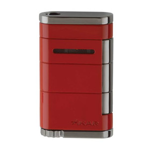 Xikar Allume Single Jet Torch Lighter Red