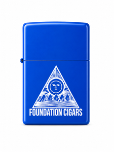 Foundation Zip Torch Lighter Blue