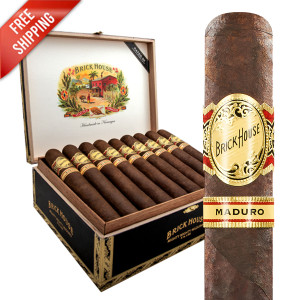Brick House Maduro Churchill (7.2x50 / Box 25) + Flash Sale!