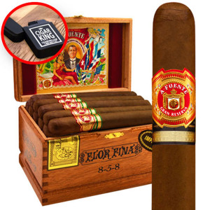 Arturo Fuente 858 Sungrown (6x47 / Box 25) + Free Lighter!