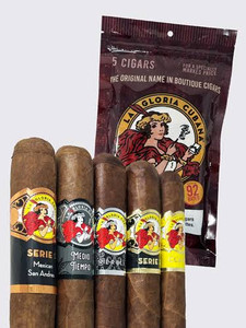 La Gloria Cubana Fresh Pack Sampler(Assorted Sizes / 5 Cigars)