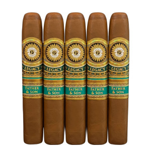 Perdomo Legacy Father & Son Shade Grown Gran Figurado (6x60 / 5 Pack)