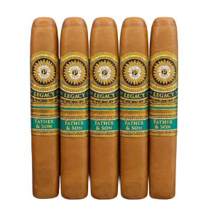 Perdomo Legacy Father & Son Connecticut Gran Figurado  (6x60 / 5 Pack)