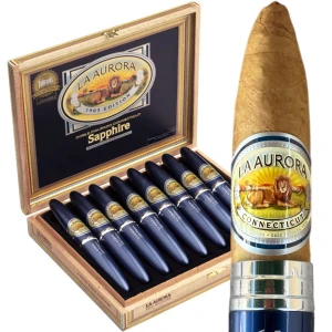 La Aurora Preferidos Sapphire No. 2 Tubos Double Perfecto (5x54 / Box 8)