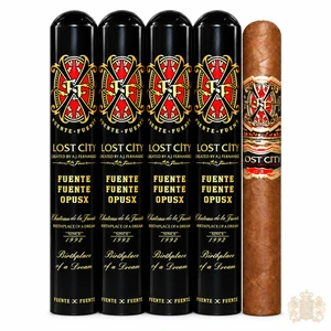 Arturo Fuente Fuente OpusX Lost City Double Robusto Tubos (5.75x52 / 4 Pack)