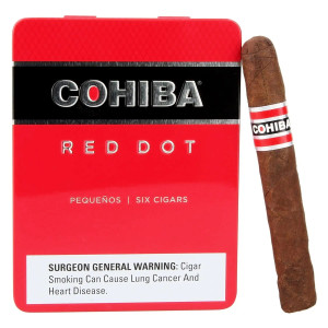 Cohiba Red Dot Pequenos Unit (4.13x36 / 5 Tins of 6)