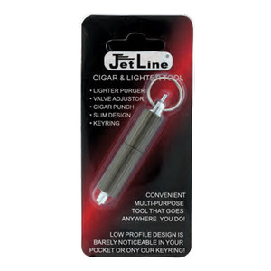 JetLine Punch Cutter & Lighter Tool - Gun Metal JetLine Punch Cutter & Lighter Tool - Gun Metal