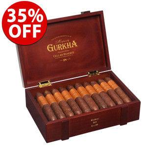 Gurkha Cellar Reserve 18 Year Edicion Especial Solara Double Robusto Box (5x58/20)