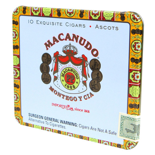 Macanudo Ascot Cafe (4.2x32 / 1 Tin of 10)