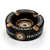 Perdomo Black/Gold Foil Ceramic Ashtray