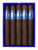 El Septimo Geneva The 7 Collection Blue Robusto Extra (5x54 / 10 Pack)