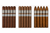 Montecristo Platinum Sampler (Assorted Sizes / 15 Pack)