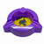 Drew Estate Melamine Cigar Ashtray Acid Purple