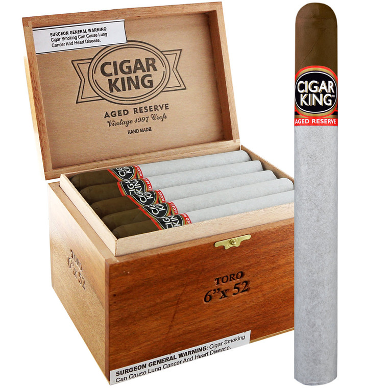 Cigar King Aged Reserve Maduro Churchill (7x50 / Box 25)