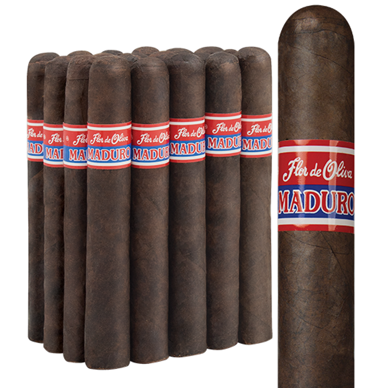 Flor De Oliva Maduro Churchill (7x50/ bundle 20)