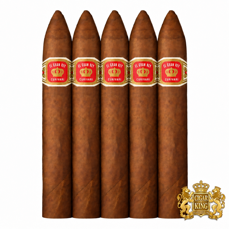Curivari El Gran Rey Belicoso (5.3x52 / 5 Pack)