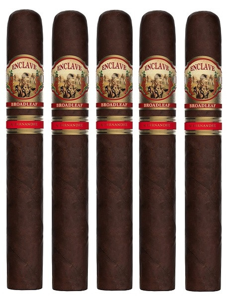 AJ Fernandez Enclave Broadleaf Churchill (7x52 / 5 Pack) | Cigar King
