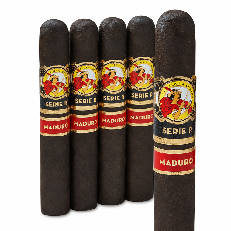 La Gloria Cubana Serie R No. 5 Maduro (5.5x54 / 4 Pack)