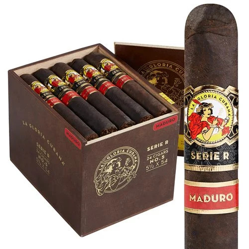 La Gloria Cubana Serie R No. 7 Maduro (7x58 / Box 24)