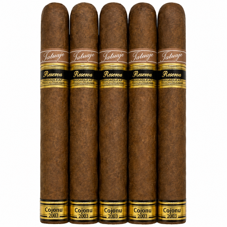 Tatuaje Reserva Broadleaf Cojonu 2003 (6.5x52 / 5 Pack)