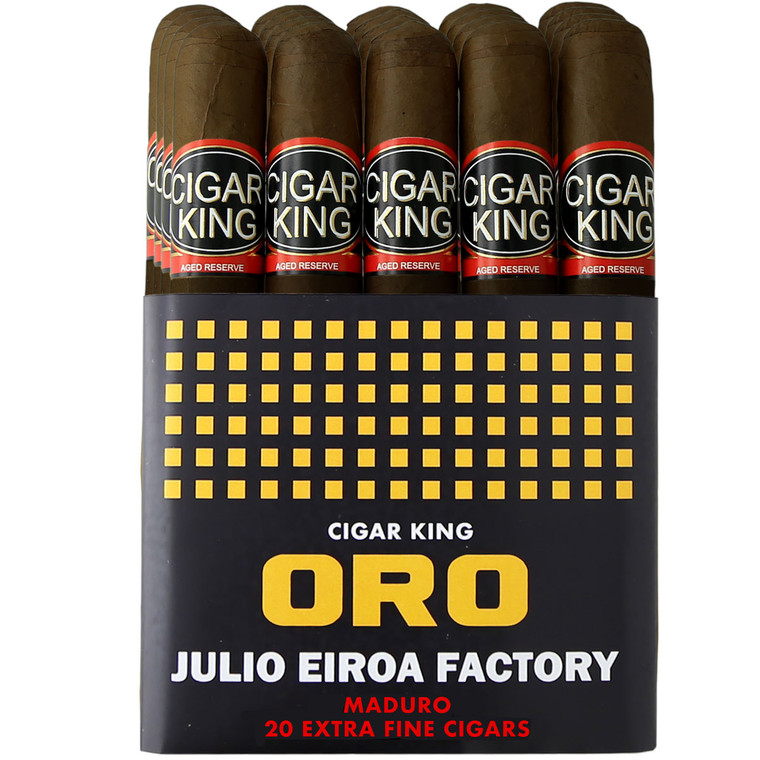 Cigar King Oro By Aladino Maduro Gran Churchill (7x52 / Bundle Of 20) + FREE SHIPPING ON YOUR ENTIRE ORDER!
