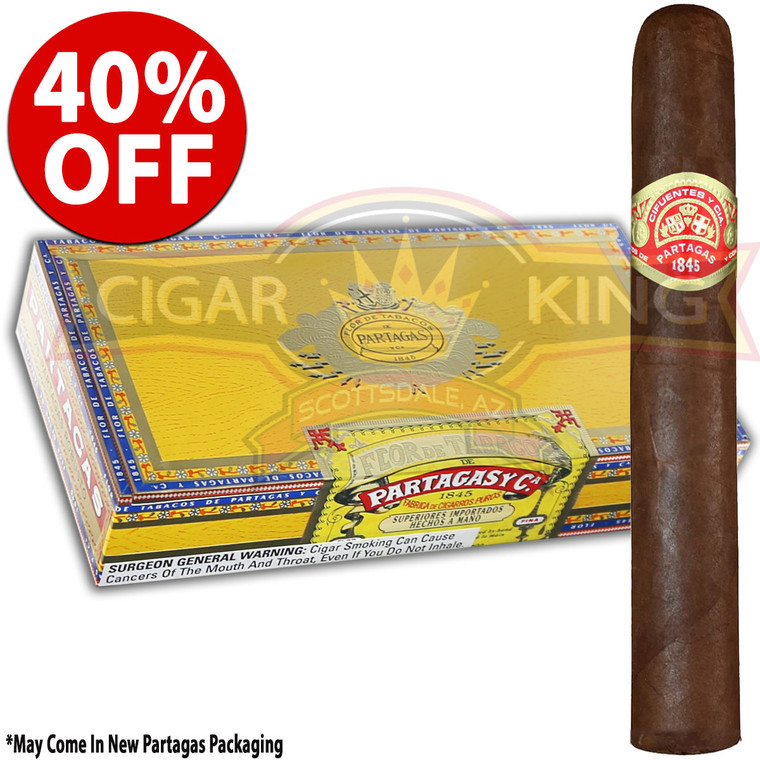 *SOLD OUT* Partagas Robusto (4.5x49 / Box 25)
