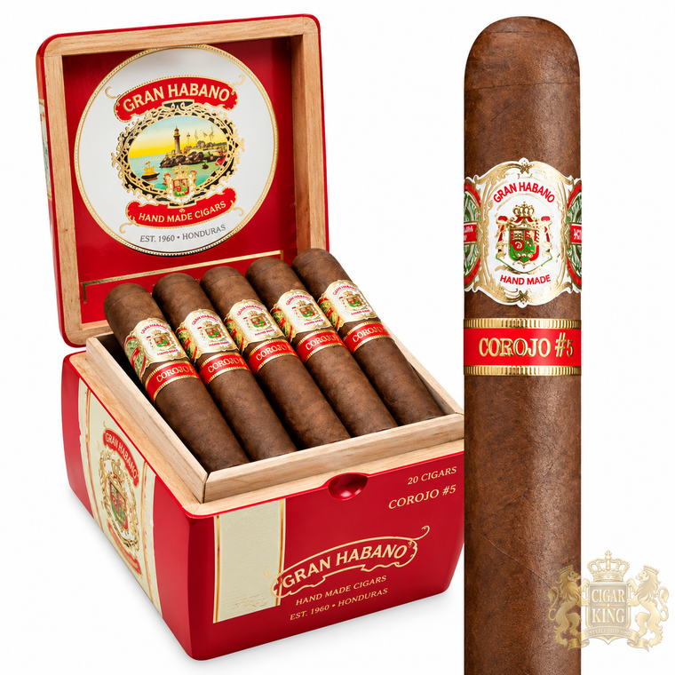 Gran Habano #5 Corojo Gran Robusto (6x54 / Box 20)