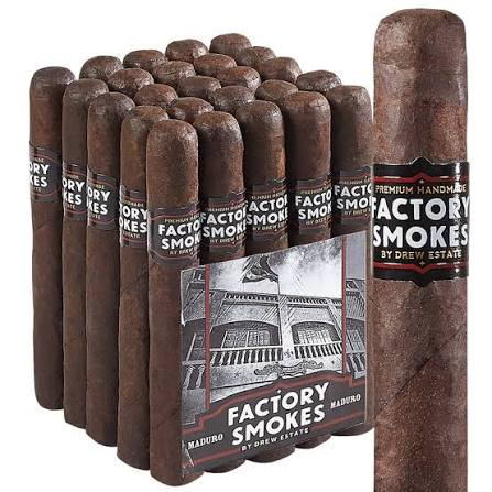 Drew Estate Factory Smokes Maduro Toro (6x52 / Bundle 25)