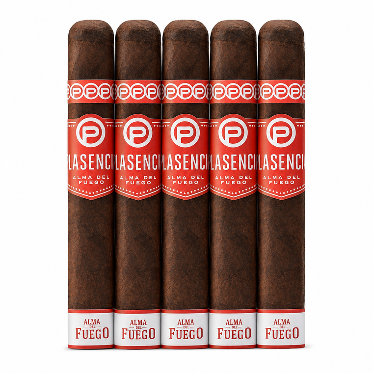 Plasencia Alma del Fuego Candente Robusto (5x50 / 5 Pack)
