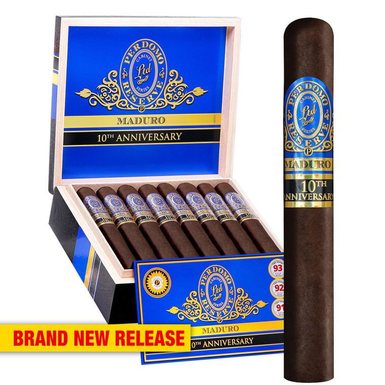 Perdomo Reserve 10th Anniversary BP Maduro Epicure (6x54 / Box 25) + FREE SHIPPING ON YOUR ENTIRE ORDER!