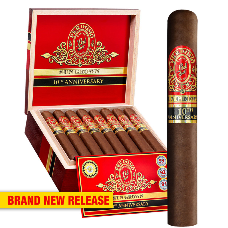 Perdomo Reserve 10th Anniversary BP Sun Grown Super Toro (6x60 / Box 25) + FREE SHIPPING ON YOUR ENTIRE ORDER!