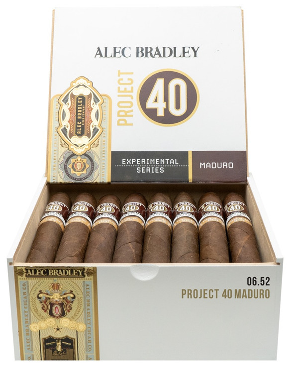 Alec Bradley Project 40 Maduro Robusto (5x50 / Box 24)