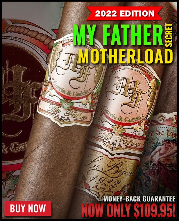 My Father Cigars 2022 Secret Motherload Flight (15 Cigars) + FREE SHIPPING ON YOUR ENTIRE ORDER!