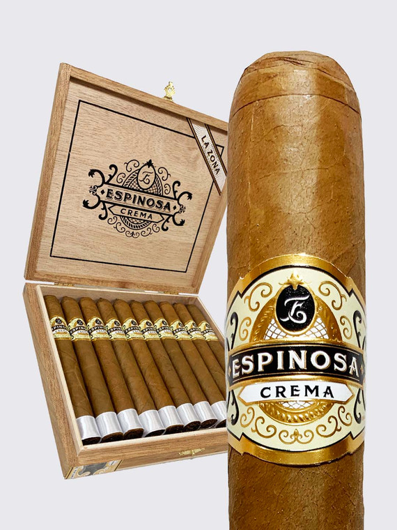 Espinosa Crema Connecticut No. 4 Robusto (5.5x52 / Box 20)