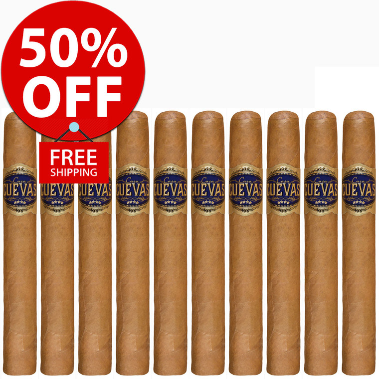 Casa Cuevas Connecticut Robusto (5x50 / 10 Pack) + 50% OFF RETAIL! + FREE SHIPPING ON YOUR ENTIRE ORDER!