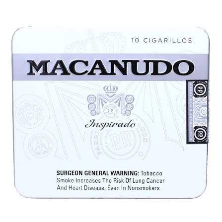 Macanudo Inspirado White Cigarillos (4.2x32 / 1 Tin of 10)