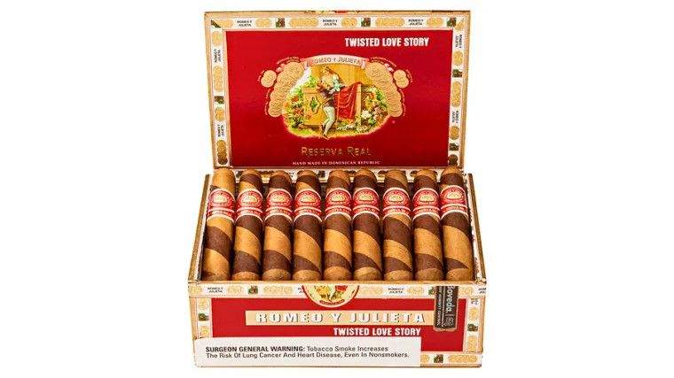 Romeo y Julieta Reserva Real Twisted Love Story (4.25x46 / Box 25)