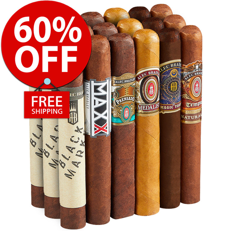 Alec Bradley Inflation Buster (Assorted Sizes / 18 Pack) + 60% OFF! + FREE SHIPPING!