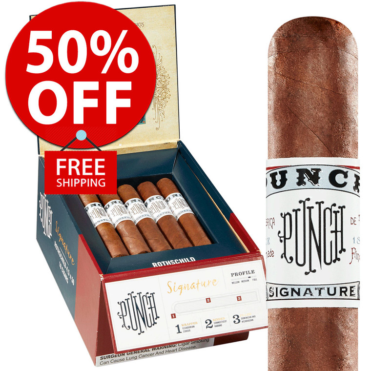 Punch Signature Pita (6x50 / Box 18) + 50% OFF! + FREE SHIPPING