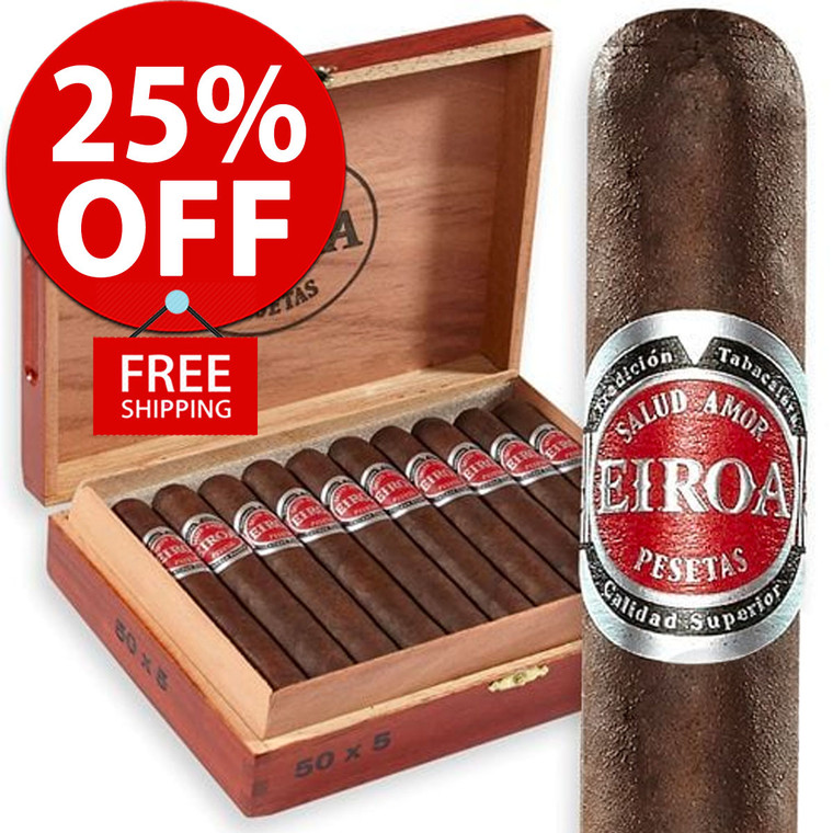 Eiroa CBT Maduro 654  (6x54 / Box 20)