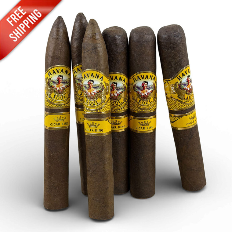 AJ Fernandez Havana Soul Flight (Assorted Sizes / 6 Pack) + Flash Sale!